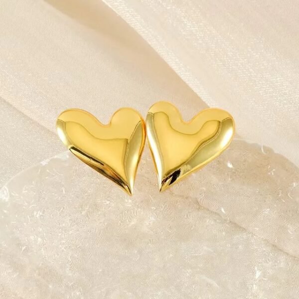 Aretes corazón - Imagen 2