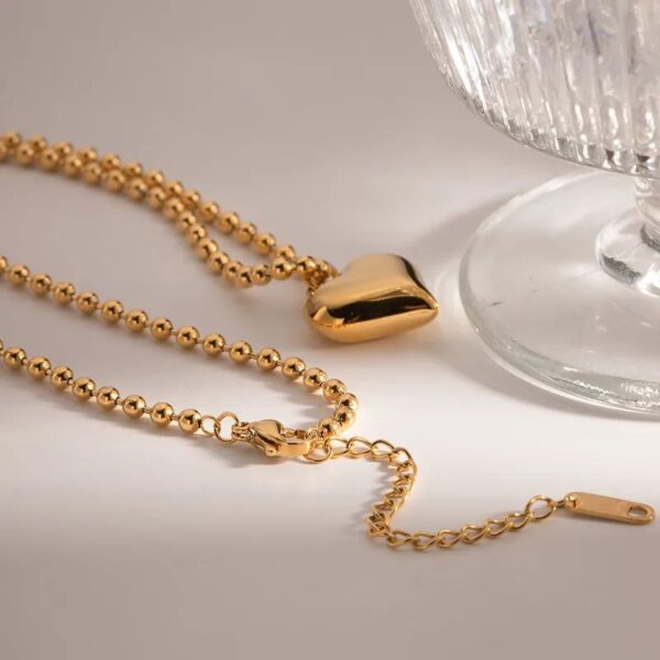 Collar con corazón - Imagen 3
